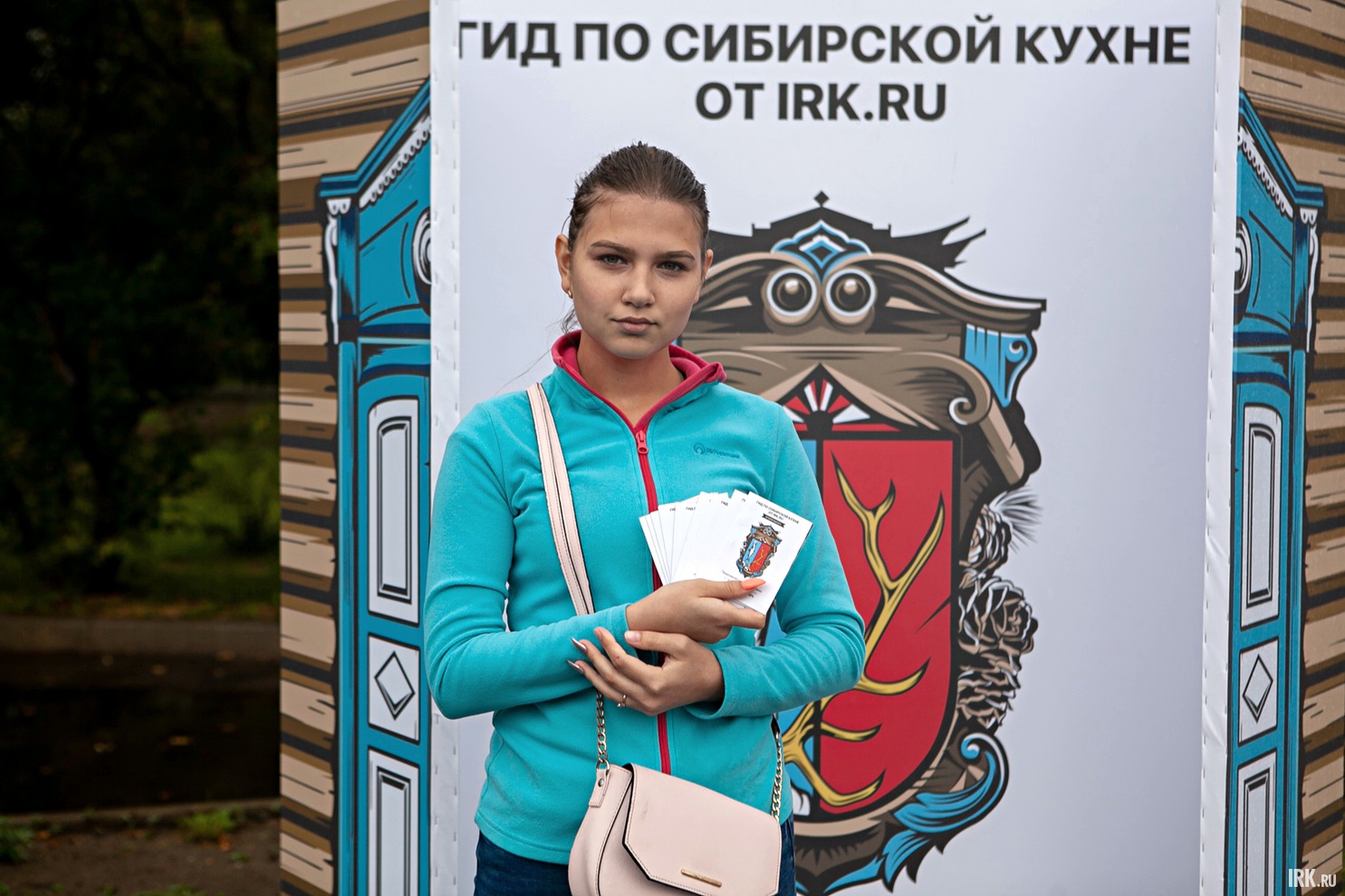 На площадке фестиваля «О, да! Еда!» работала фотозона проекта «Гид по сибирской кухне».