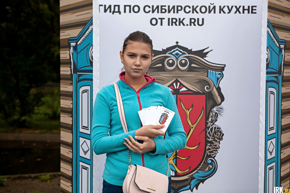 На площадке фестиваля «О, да! Еда!» работала фотозона проекта «Гид по сибирской кухне».