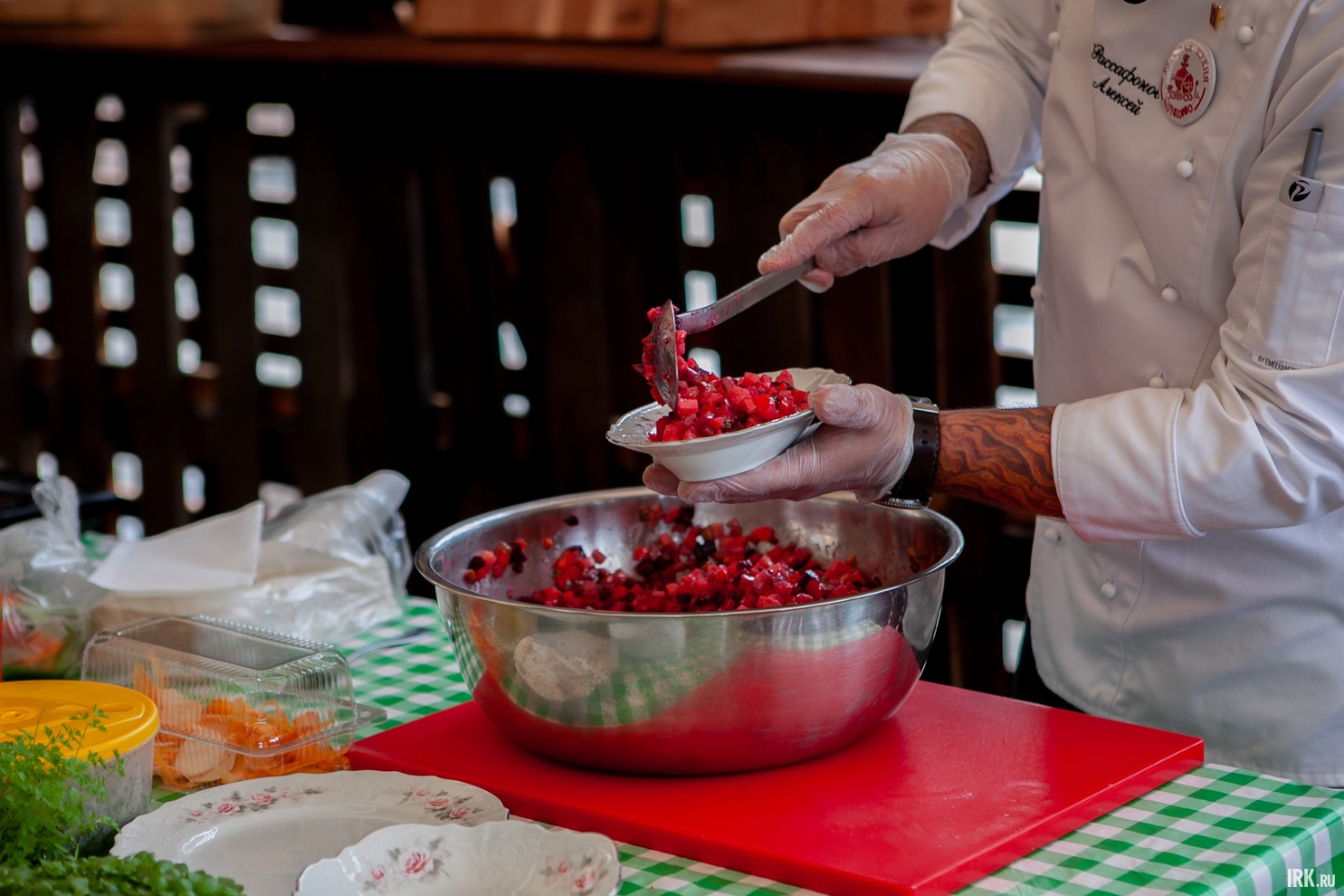 В локации «Сибирский ТрактирЪ 1803 года» повара воссоздали традиционные блюда местной кухни.