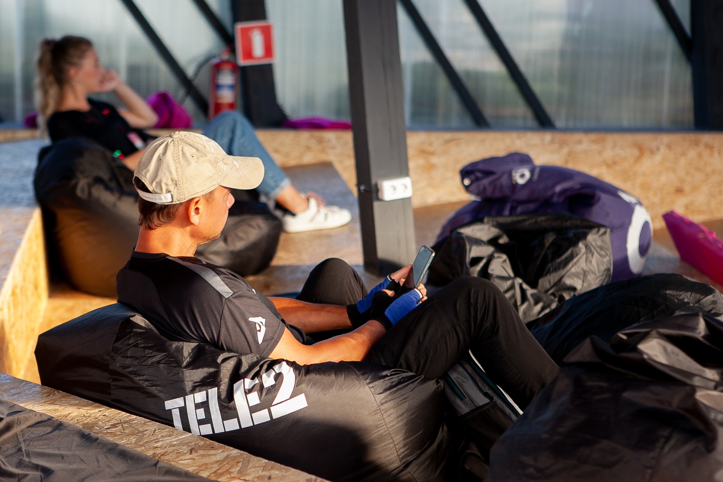 Здесь будет тепло и комфортно даже в сентябре, площадка продолжит свою работу осенью.