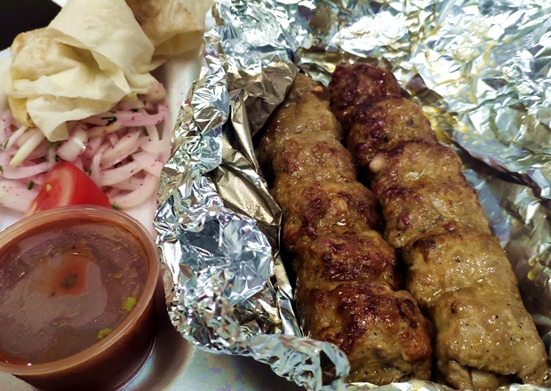 Кебаб из говядины с гранатом