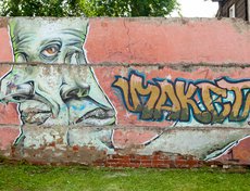 Стена по адресу: ул. 5-й Армии, 51