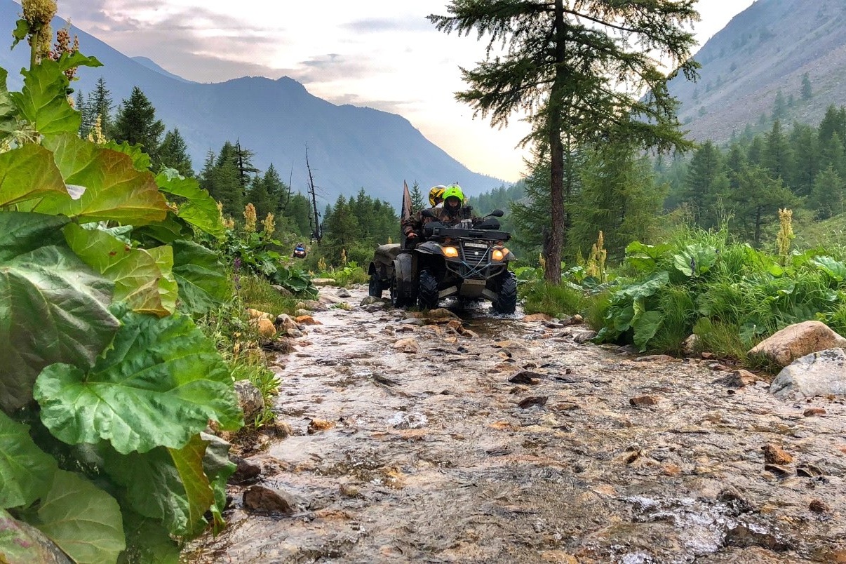 Местами дорога была ужасная