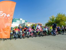 Зрелищными стали детские велосоревнования, в которых приняли участие 110 юных велосипедистов.