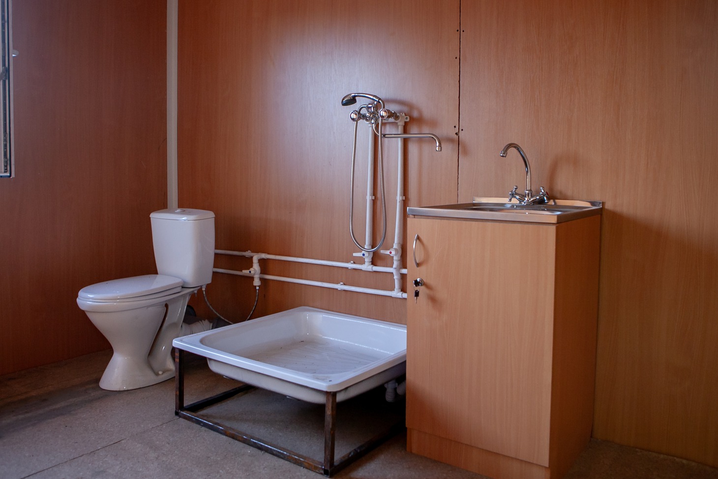 Вагон-дома комплектуются необходимым оборудованием