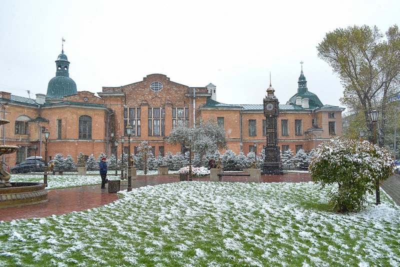 Снег иркутск фото