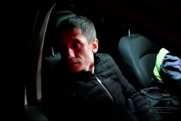 Скриншот видео, предоставленного ГУ МВД России по Иркутской области