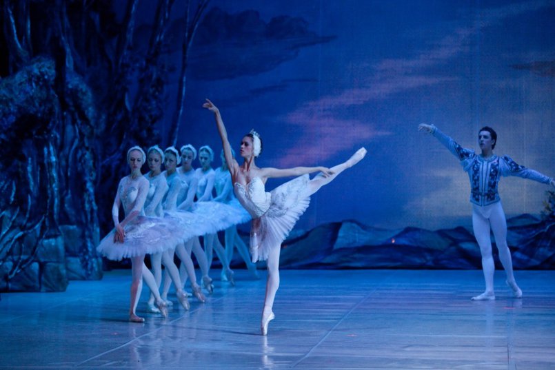 Балет «Лебединое озеро». Фото с сайта http://www.russballet.ru/
