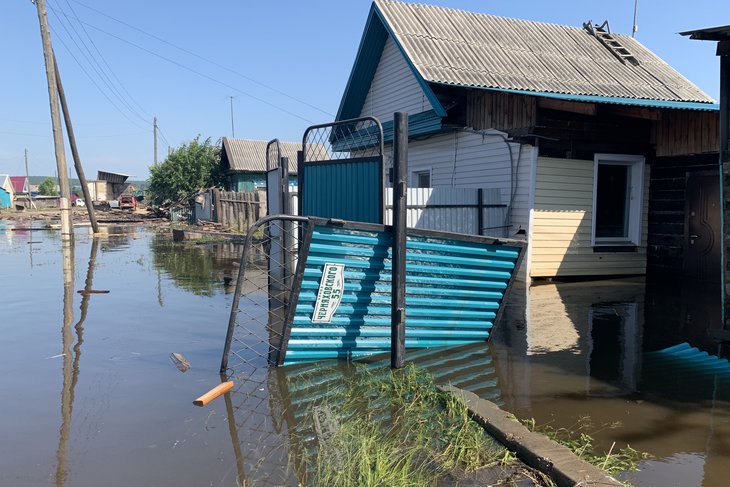 Наводнение в Тулуне. Фото — IRK.ru
