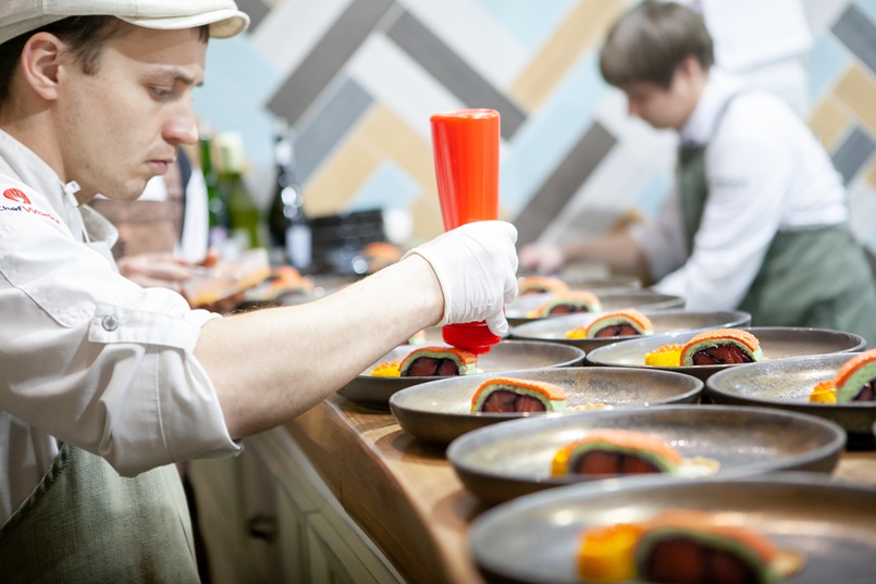 Оформление блюда