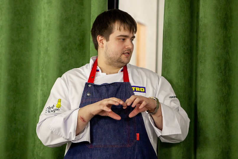 Иван Толстихин о приготовлении авторского блюда