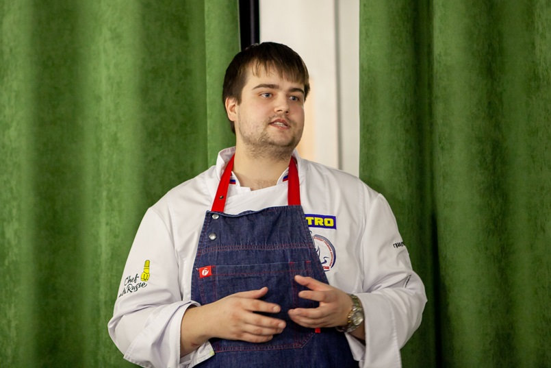 Иван Толстихин о приготовлении авторского блюда