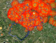 В июле-августе горели сотни тысяч гектаров леса в регионе