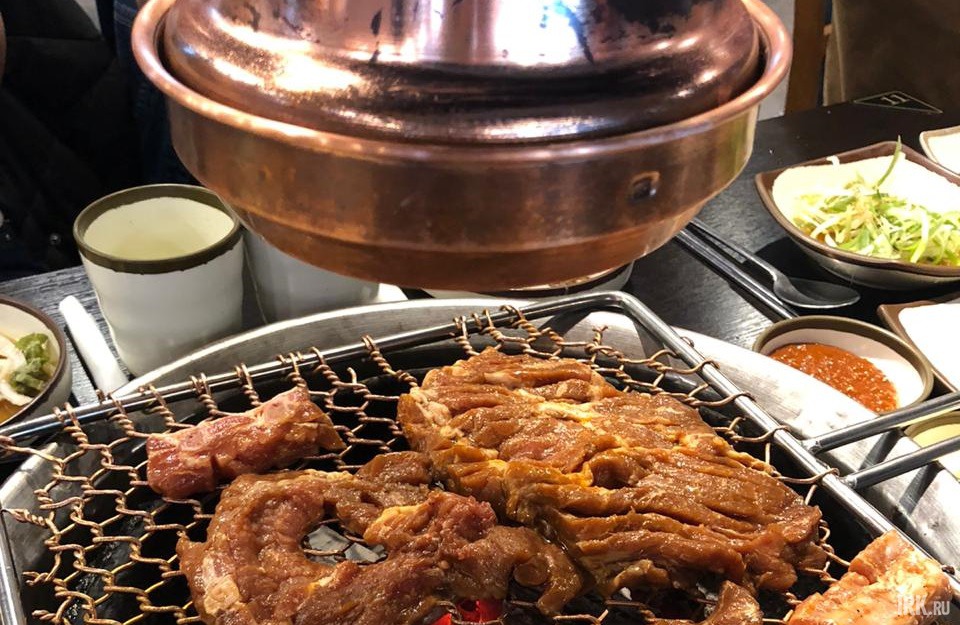 Мясо на гриле