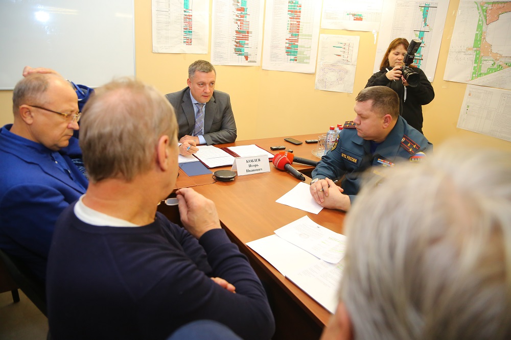Пресс-конференция по итогам посещения объекта