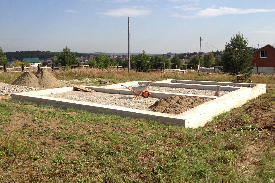 Засыпка ПГС и песком с трамбовкой