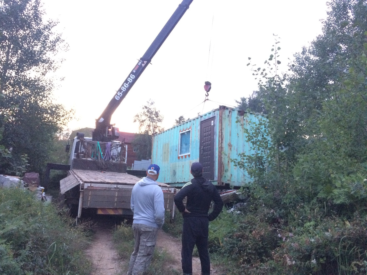 Поехали снизу