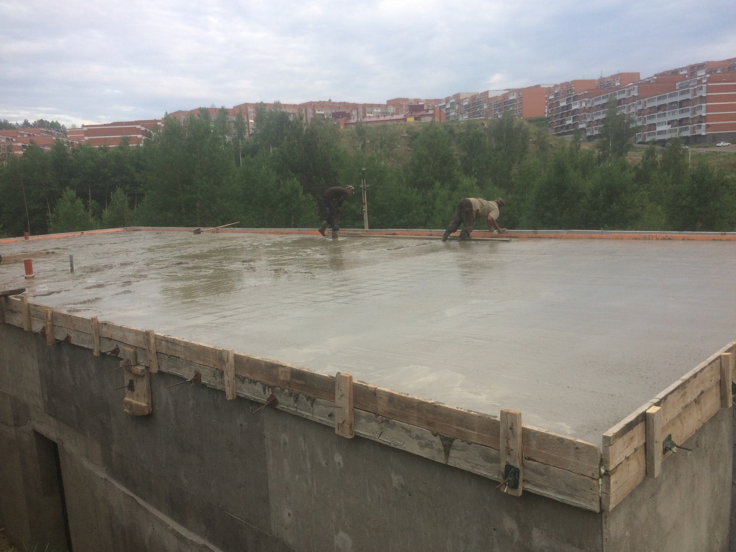 Слишком тяжелый бетон