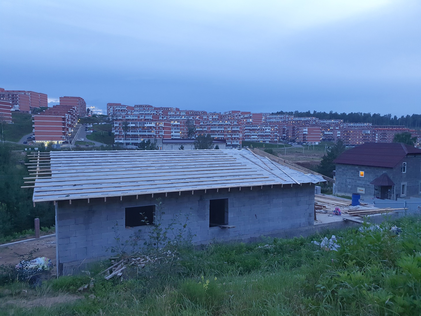 Где-то на середине