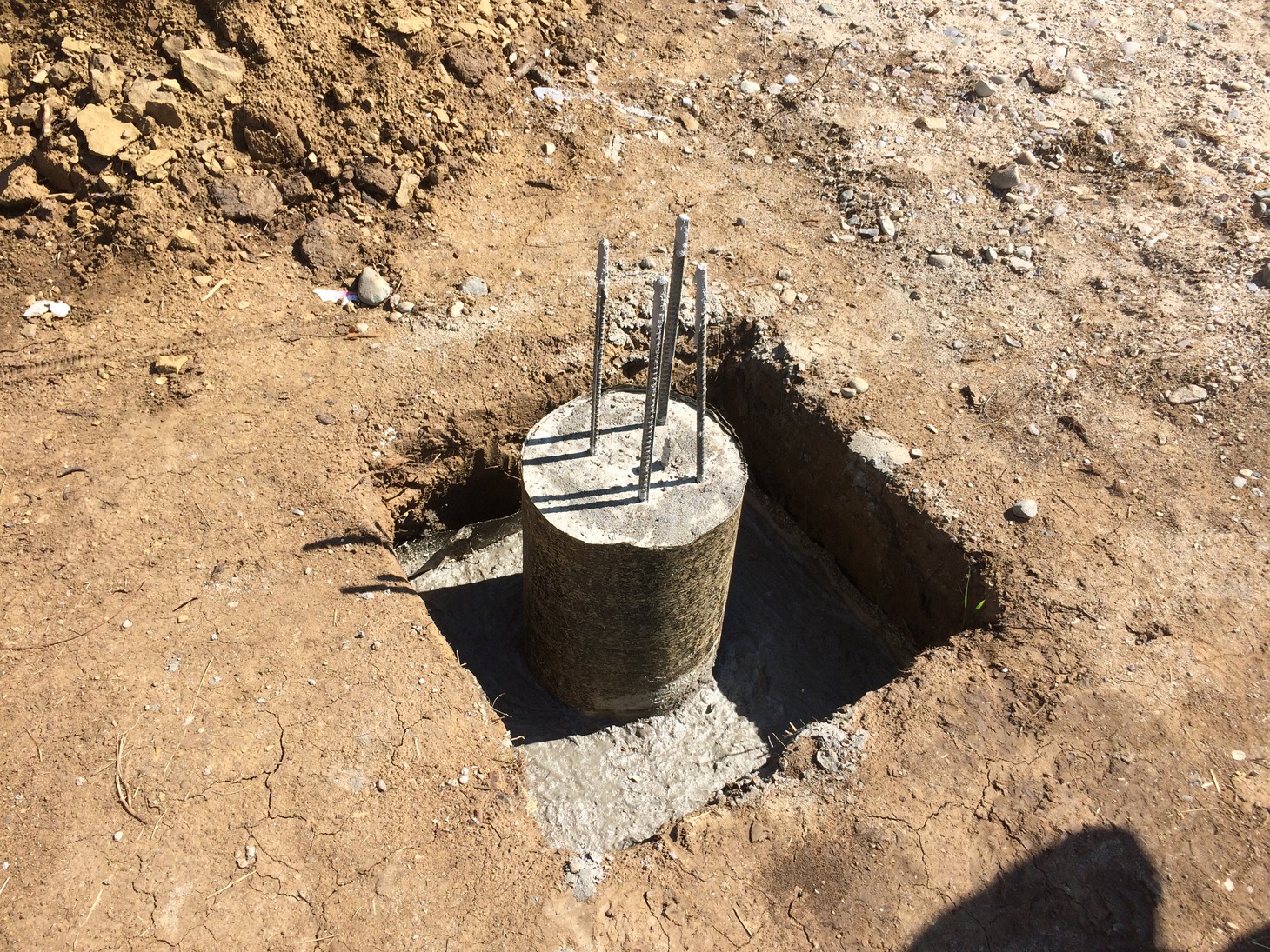 Сваи на новом месте