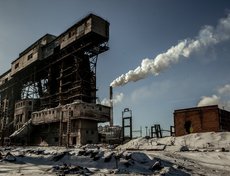 Брошенные объекты на промплощадке Усольехимпрома, февраль. Фото — Анастасия Влади