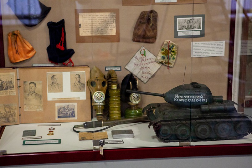 В Доме офицеров работает Музей боевой славы