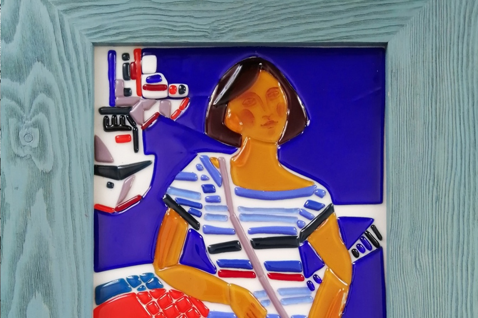 Работа Анастасии Ижганайтене «На море». Фото предоставлено организаторами