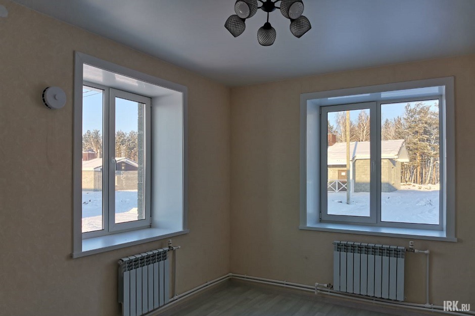 В новой квартире светло, просторно и тепло