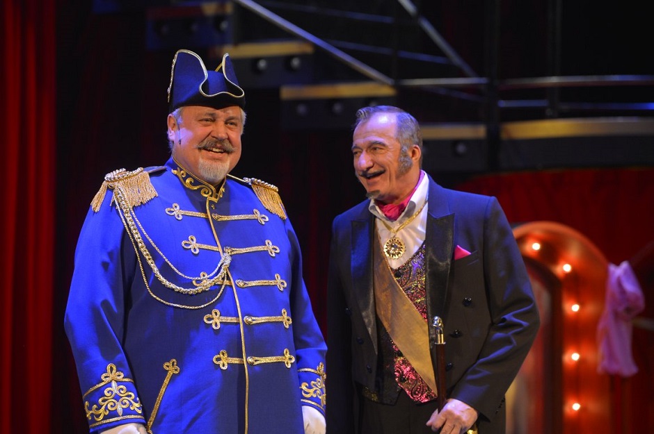 В роли генерала Ронсдорфа в оперетте «Сильва»