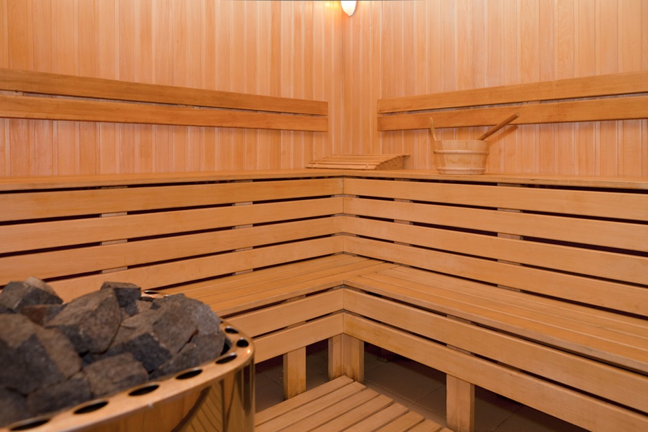 Сауна. Фото предоставлено сотрудниками центра