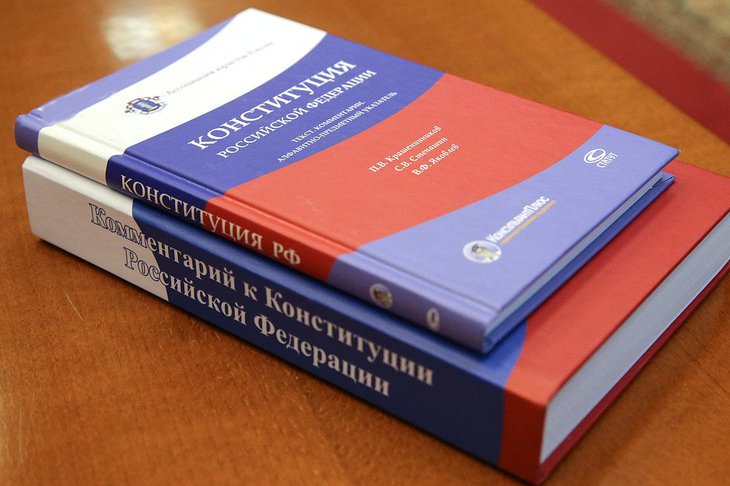 Конституция РФ. Фото пресс-службы Госдумы