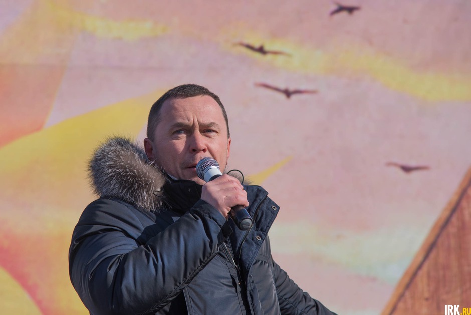 Мэр города Дмитрий Бердников