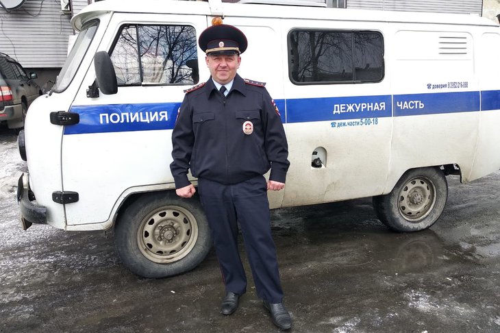 Михаил Надточий. Фото межмуниципального отдела МВД России «Бодайбинский»