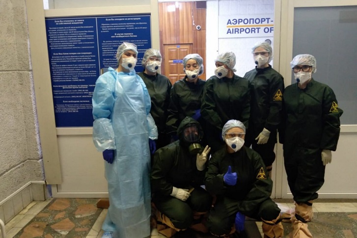 Медперсонал. Фото пресс-службы правительства Иркутской области