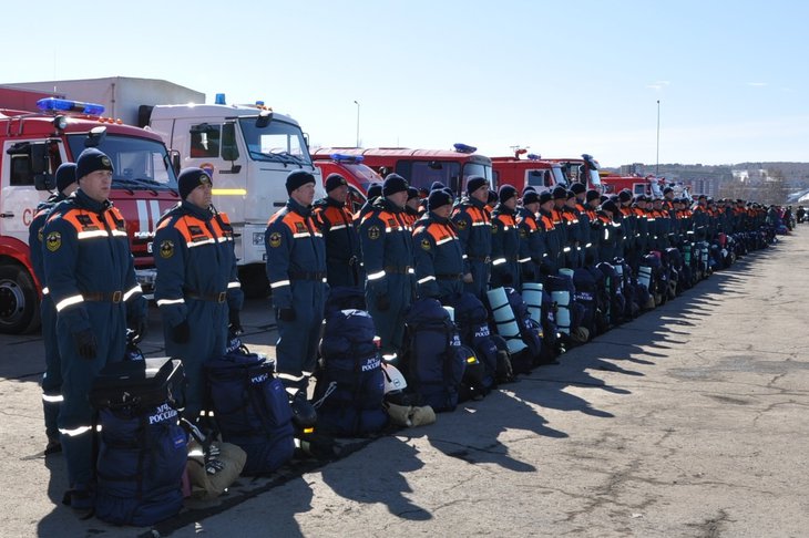 13 апреля оперативная группа выехала в Тулунский район. Фото пресс-службы ГУ МЧС России по Иркутской области