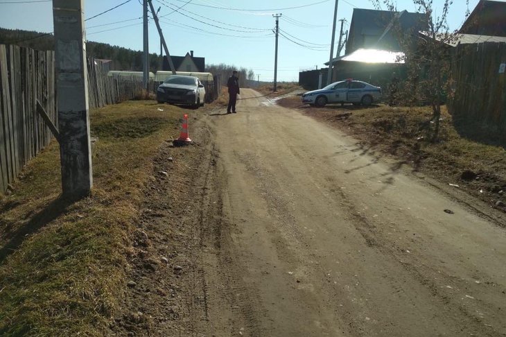 ДТП в деревне Вдовина