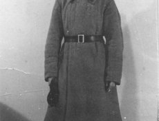Антакшинов Филипп Антакшинович (23.12.1917-28.12.1994). Был призван Усть–Ордынским окружным военным комиссариатом 22 июня 1941 года, был артиллеристом, участником трудной и славной победы на Курско-Орловской дуге. Фото Эллы Антакшиновой