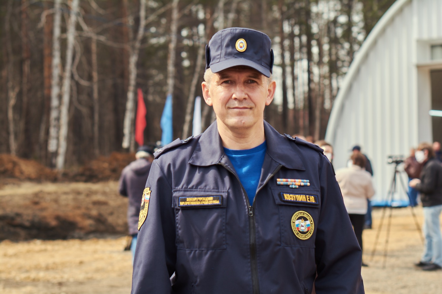 Евгений Козулин, заместитель начальника пожарно-спасательной службы Иркутской области