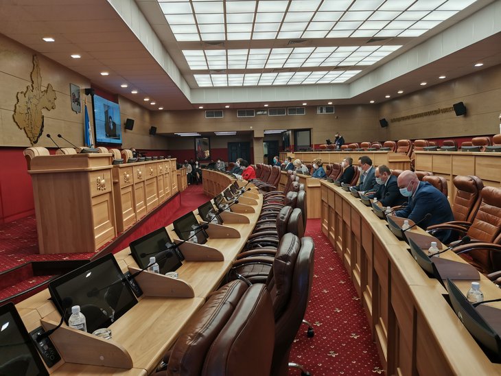 Депутатский штаб 22 апреля. Фото IRK.ru