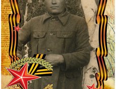 Перминов Кирил Сомсонович, 01.08.1906-09.05.1942 г. Родился в с.Доно Читинской области. Был пулеметчиком. Погиб под Ржевом, сейчас там населенный пункт Лески. Фото Игоря Задорина