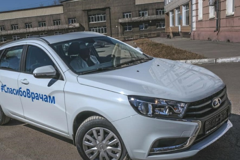 Новые автомобили от партии «Единая Россия» для больниц Иркутской области