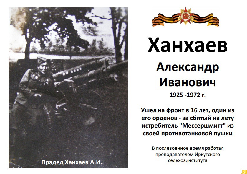 Ханхаев Александр Иванович (1925-1972)