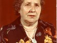 Никитина (Букатенко) Клавдия Фоминична (1917-1996). Работала уборщицей в штабе врага и была связной партизанского отряда, куда потом и ушла. Там прослужила до победы.