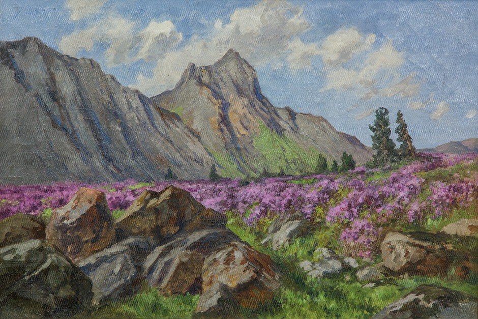 В Иркутске художник Борис Лебединский (1891-1972) оказался случайно. Путешествуя по стране в 1916 году, он был так впечатлен байкальской природой, что вместе с семьей переехал сюда через год. Иркутск, Байкал и Аршан стали вдохновением для него.