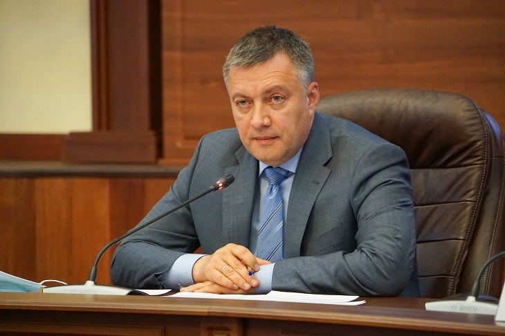 Игорь Кобзев, врио губернатора Иркутской области. Фото предоставлено региональной пресс-службой