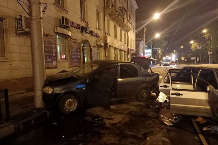 ДТП в Иркутске на Степана Разина