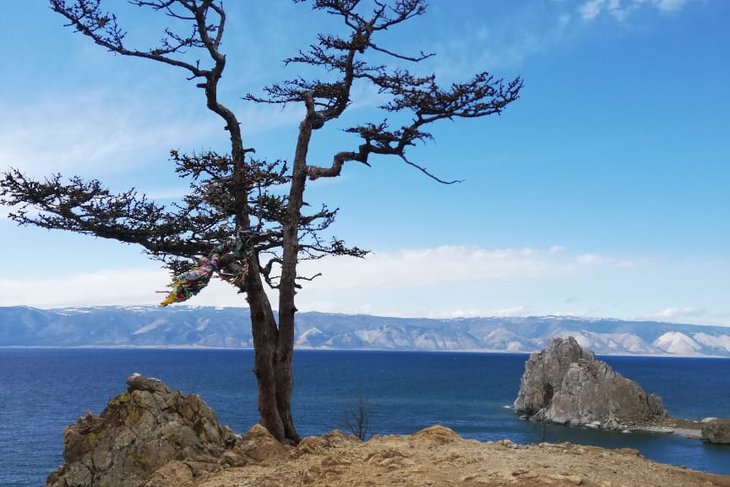 Мыс Бурхан. Фото пресс-службы ФГБУ «Заповедное Прибайкалье»