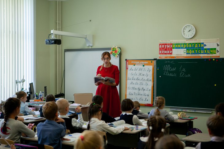 В школе. Фото IRK.ru