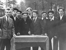 Выпуск 1959. Иркутск, школа №36. Фото Виктора Медведева