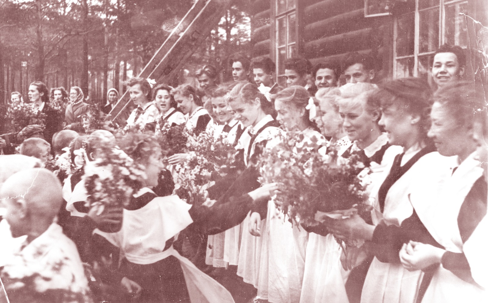 Выпуск 1959. Иркутск, школа №36. Фото Виктора Медведева